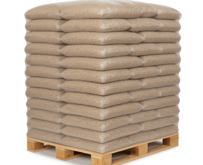 Granulés de bois de hêtre – Palette de 60 sacs de 15 kg