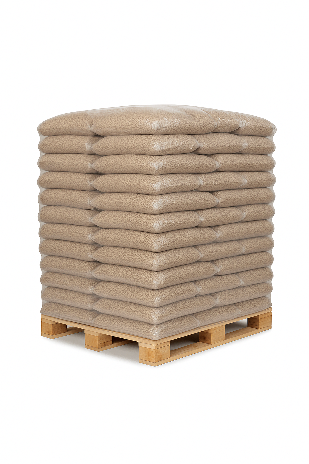 Granulés de bois de hêtre – Palette de 60 sacs de 15 kg