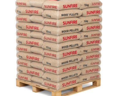 Pellets de granulés Sunfire – Palette de 70 sacs de 15 kg