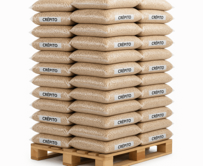 Pellets de granulés Premium Crépito® – 72 sacs de 15 kg