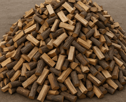 Bois de chauffage – 5 stères 40-50 cm en vrac – Chêne, hêtre et charme