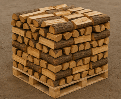 Bois de chauffage – 2 stères 50 cm – Palette de bûches