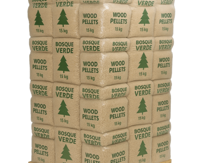 Pellets de granulés Bosque Verde – Palette de 70 sacs de 15 kg