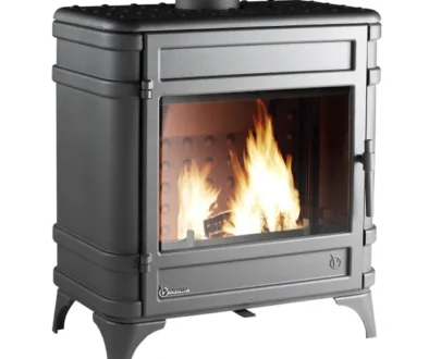 Cuisinière à bois INVICTA Siam anthracite, 12 kW